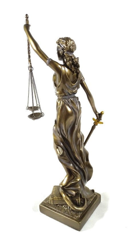 Figurka Themis 35 cm - dárek pro právníka nebo soudce - MC-90037