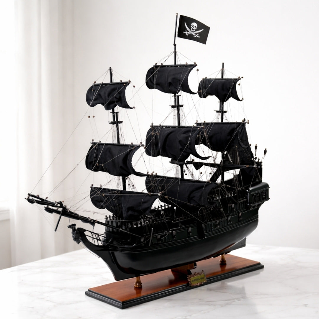 Czarna Perła model statku pirackiego - Długość 89cm - BP80R