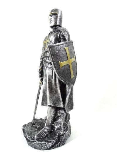 Figurka Rycerza Krzyżowca 30cm z Grawerem