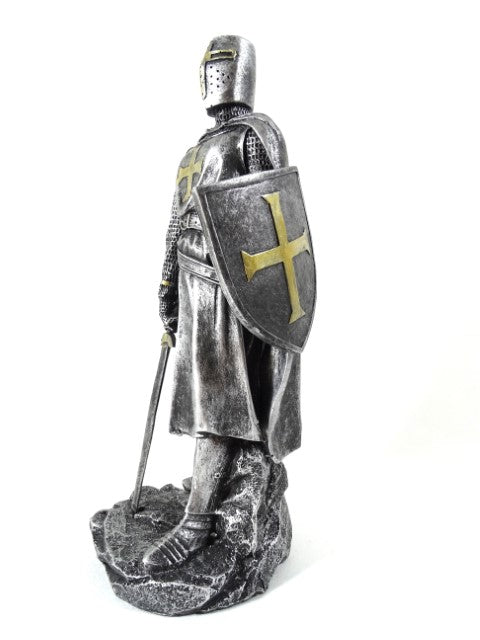 Figurka Rycerza Krzyżowca 30cm z Grawerem