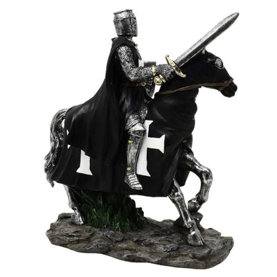 Figurka Dekoracyjna Rycerz na Koniu 22 cm - MC-23115
