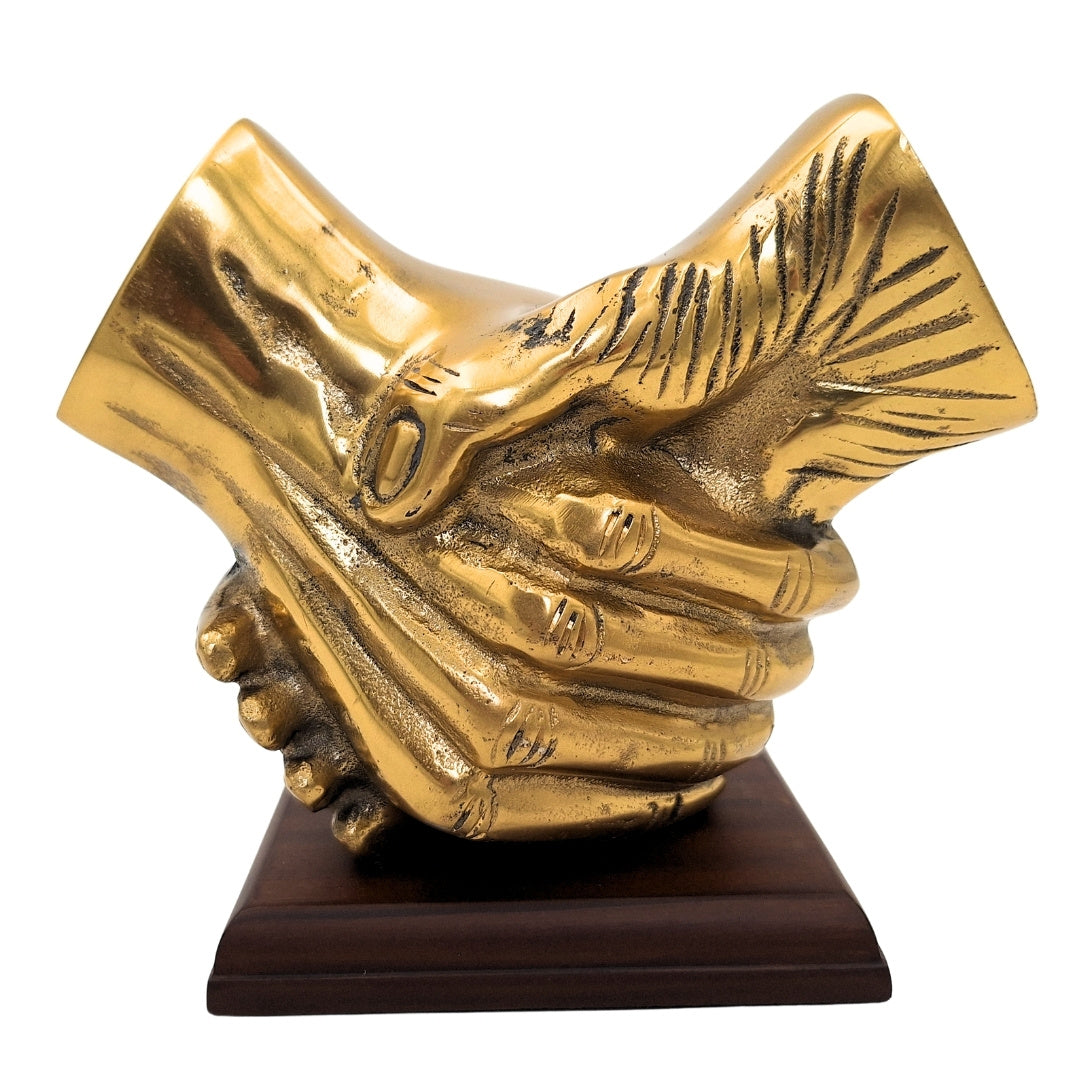 Dekorativní figurka podání ruky – symbol shody - DD-20DA