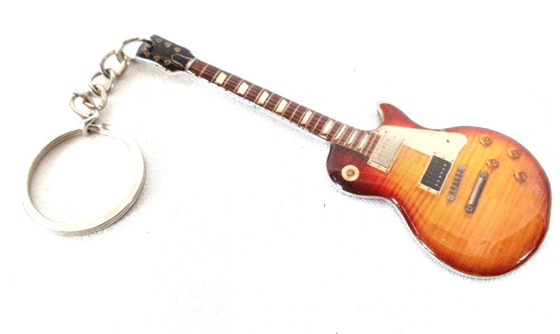 Přívěsek na klíče ve tvaru kytary Led Zeppelin - Jimmy Page MGK-0114