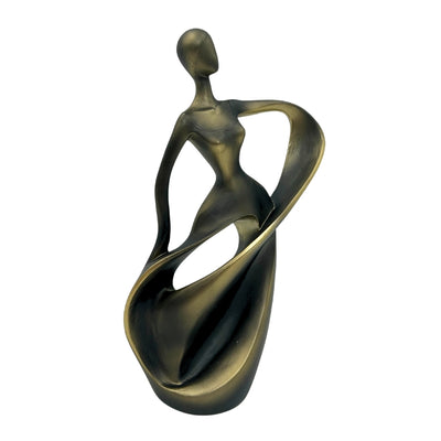 Figurka tancerka – Nowoczesna Dekoracja Abstrakcyjna 24cm - E44446