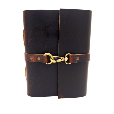 Elegantní kožený zápisník Retro 200 stran Vintage - AH06