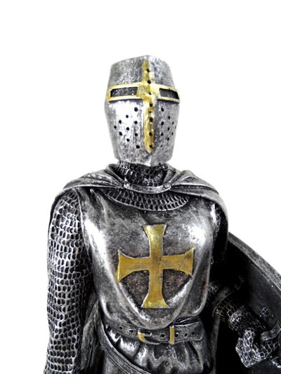 Figurka Rycerza Krzyżowca 30cm z Grawerem