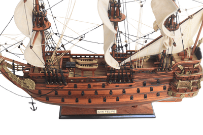 Exkluzivní model plachetnice San Felipe – SF4 s možností personalizace gravírováním