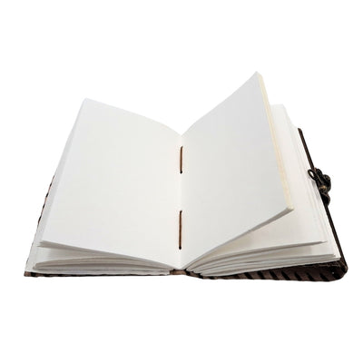 Notes Skórzany Retro 200 stron Słońce i Księżyc 200 stron - AH05