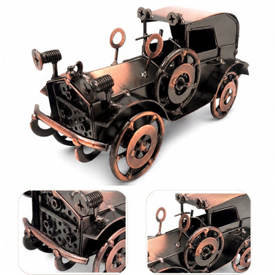 Metalowy Model Automobil Retro Samochód Dekoracja Vintage - Q87