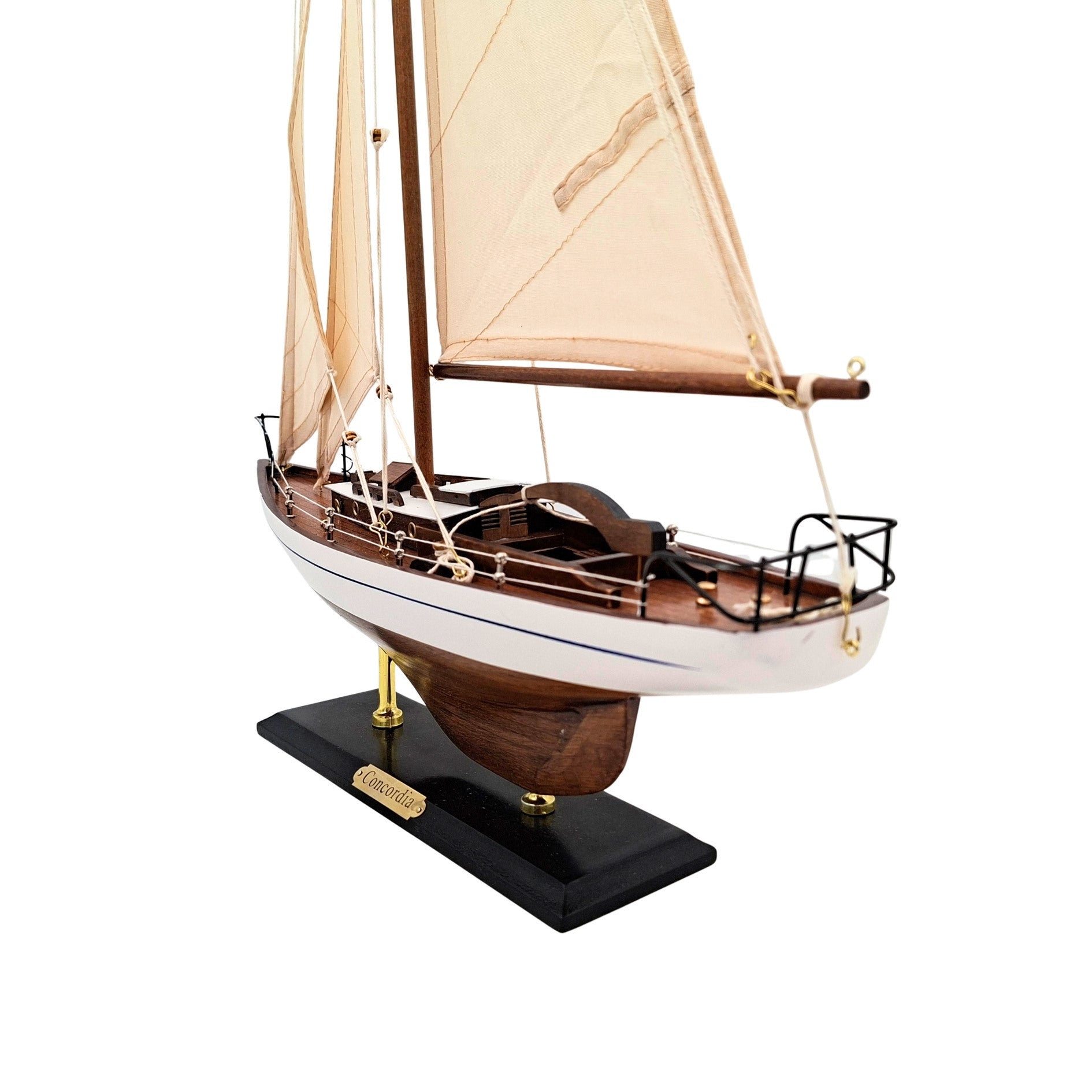 Model plachetní jachty - námořní dekorace 66 cm – 50445