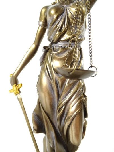 Figurka Themis 35 cm - dárek pro právníka nebo soudce - MC-90037