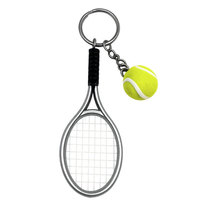 Sportowy Brelok do Kluczy Rakieta Tenisowy – Prezent dla Tenisisty - TRK-004