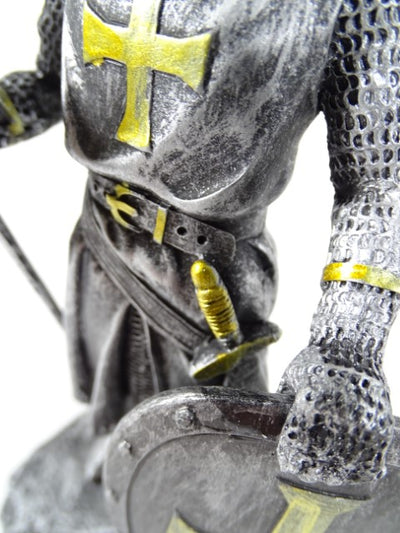 Rytíř - křižák - dekorativní figurka - výška 18cm - MC-23079