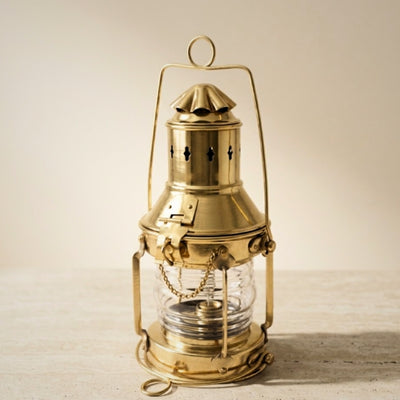Mosiężna Lampa Naftowa Retro Prezent dla Żeglarza – SL10