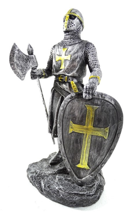 Rytíř - křižák - dekorativní figurka - výška 18cm - MC-23079