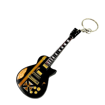 Přívěsek na klíče kytara ve stylu Metallica - James Hetfield - Iron Cross - EGK-0191