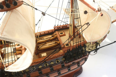 Luxusní model plachetnice Soleil Royal 65cm - SOL6 s možností personalizace gravírováním