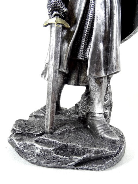 Figurka Rycerza Krzyżowca 30cm z Grawerem
