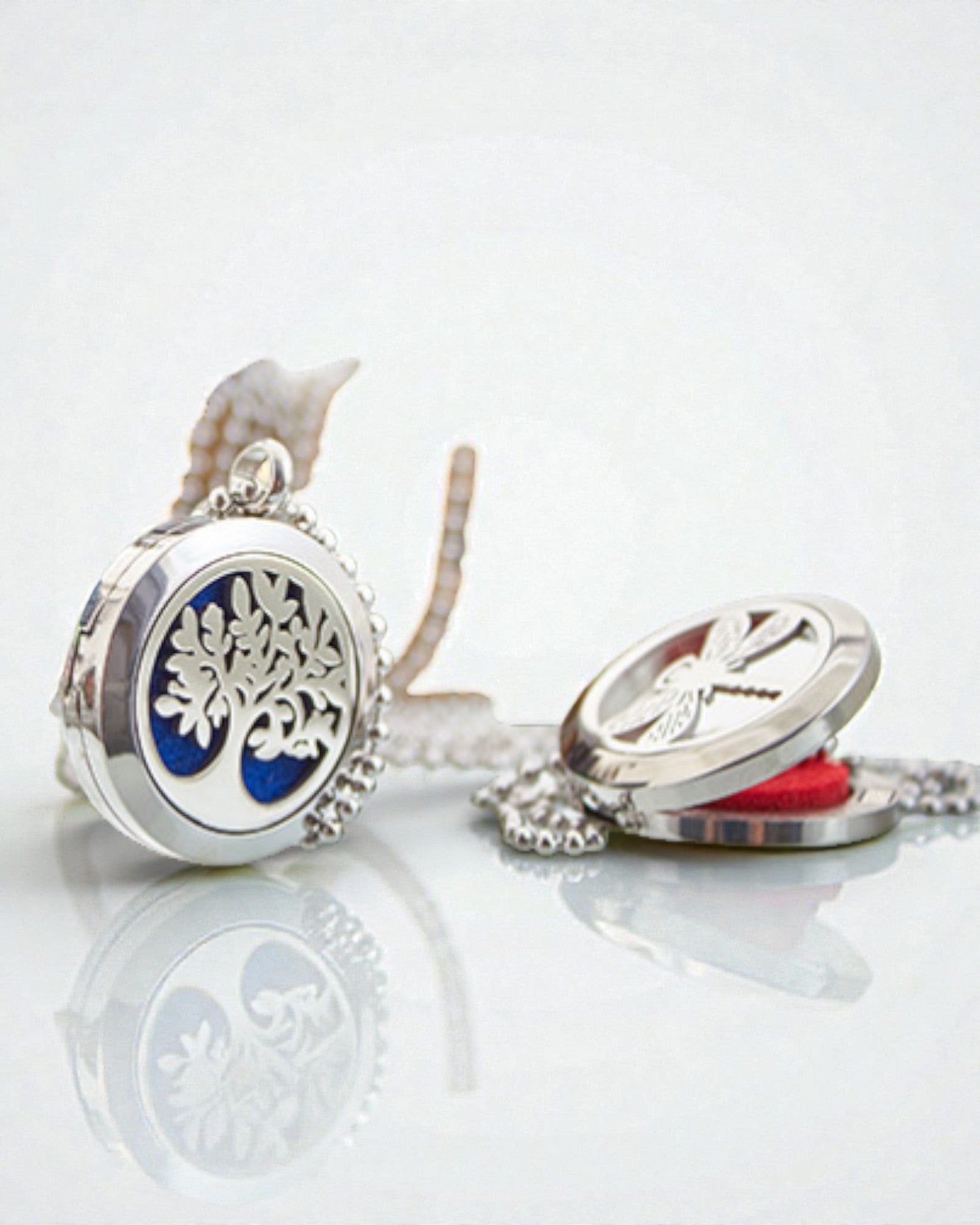 Náhrdelník Aromalife Chakra OM – tajný medailon vůně 30 mm