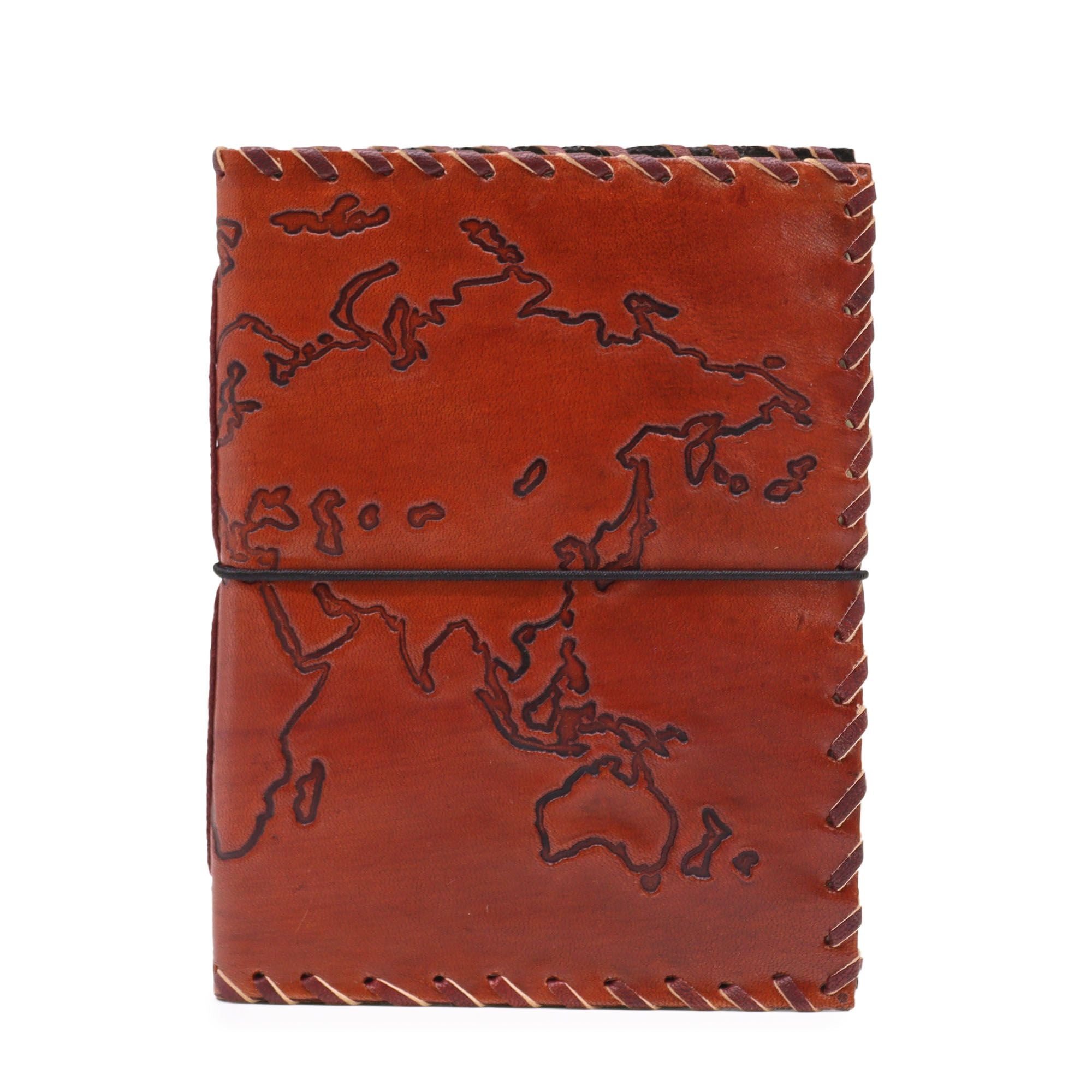Skórzany Dziennik Podróży Light Tan 17x13 cm