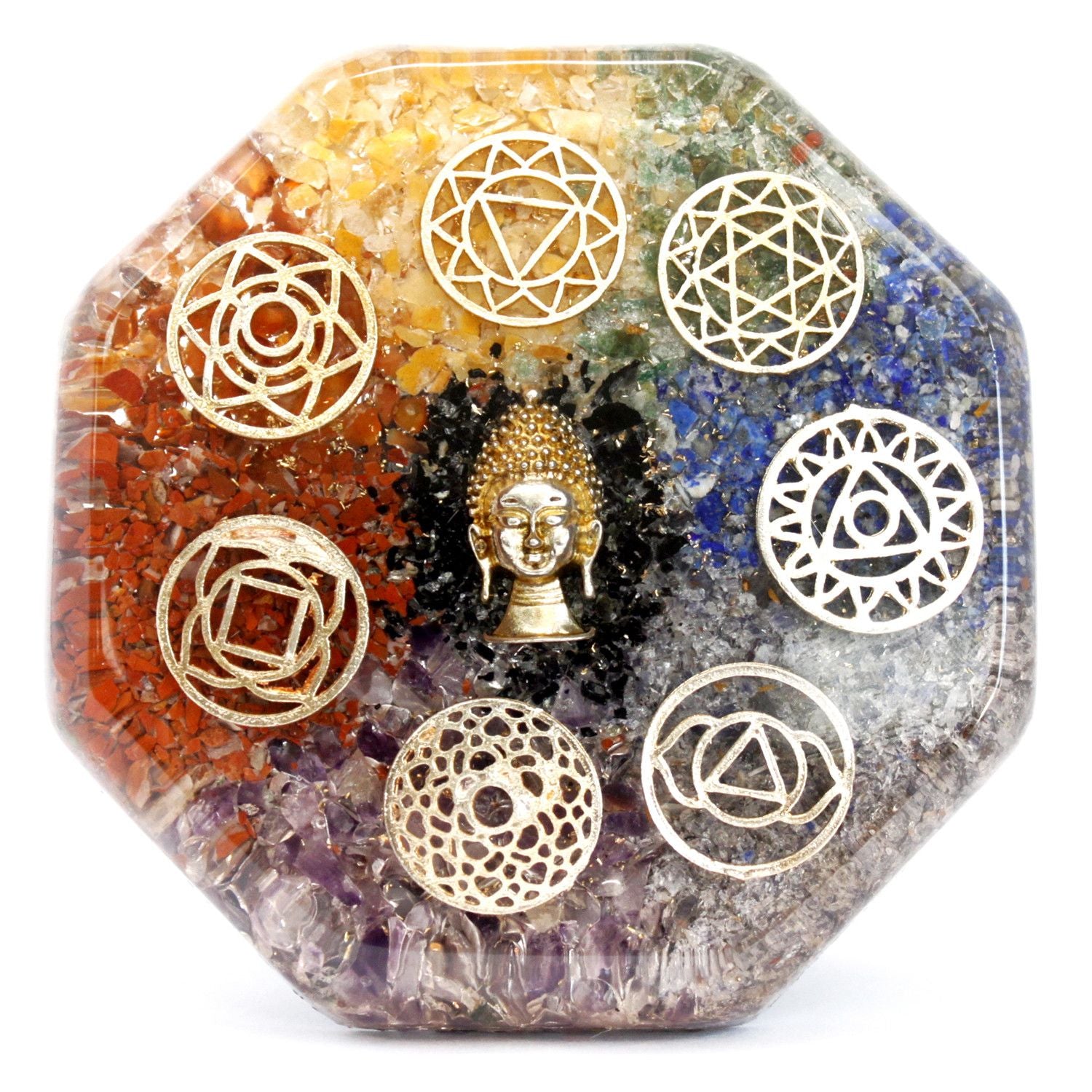 Orgonitový stolní napájecí balíček - Buddha čakra