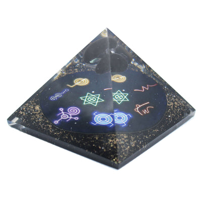 Orgonitová pyramida Midnight Reiki