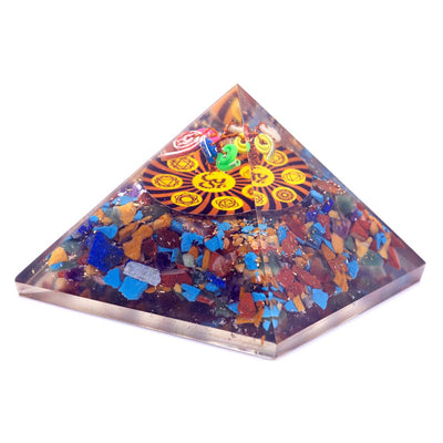 Orgonitová pyramida Om čakra