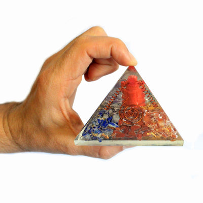 Magická orgonitová pyramida Ganéša 70 mm