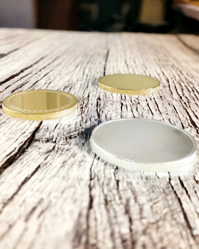 Prázdná Mince Výzvy s Možností Personalizace Gravírováním – Sběratelská, 40mm, čtyři modely