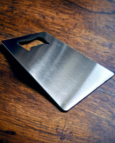 Otvírák na lahve z nerezové oceli - elegantní a praktický gadget - personalizace gravírováním