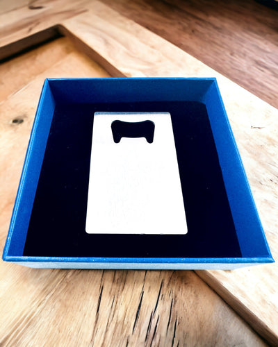 Otvírák na lahve z nerezové oceli - elegantní a praktický gadget - personalizace gravírováním