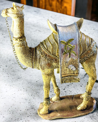 Statuetka Poutník Pouště Dekorativní Velbloud z Pryskyřice s Možností Gravírování