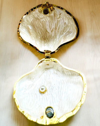 Skarbiec Wspomnień Muszelka - Schránka na šperky s možností personalizace gravírováním, dárek