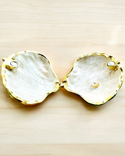 Skarbiec Wspomnień Muszelka - Schránka na šperky s možností personalizace gravírováním, dárek