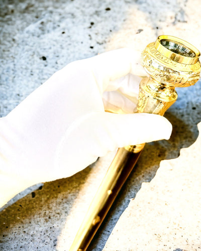 Kompasso Black - Hůl na chození - Dřevěná Ručně Vyřezávaná - Exkluzivní Edice s Možností Gravírování