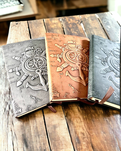 Námořnické zápisníky „Nautica” s možností personalizace gravírováním, jako dárek