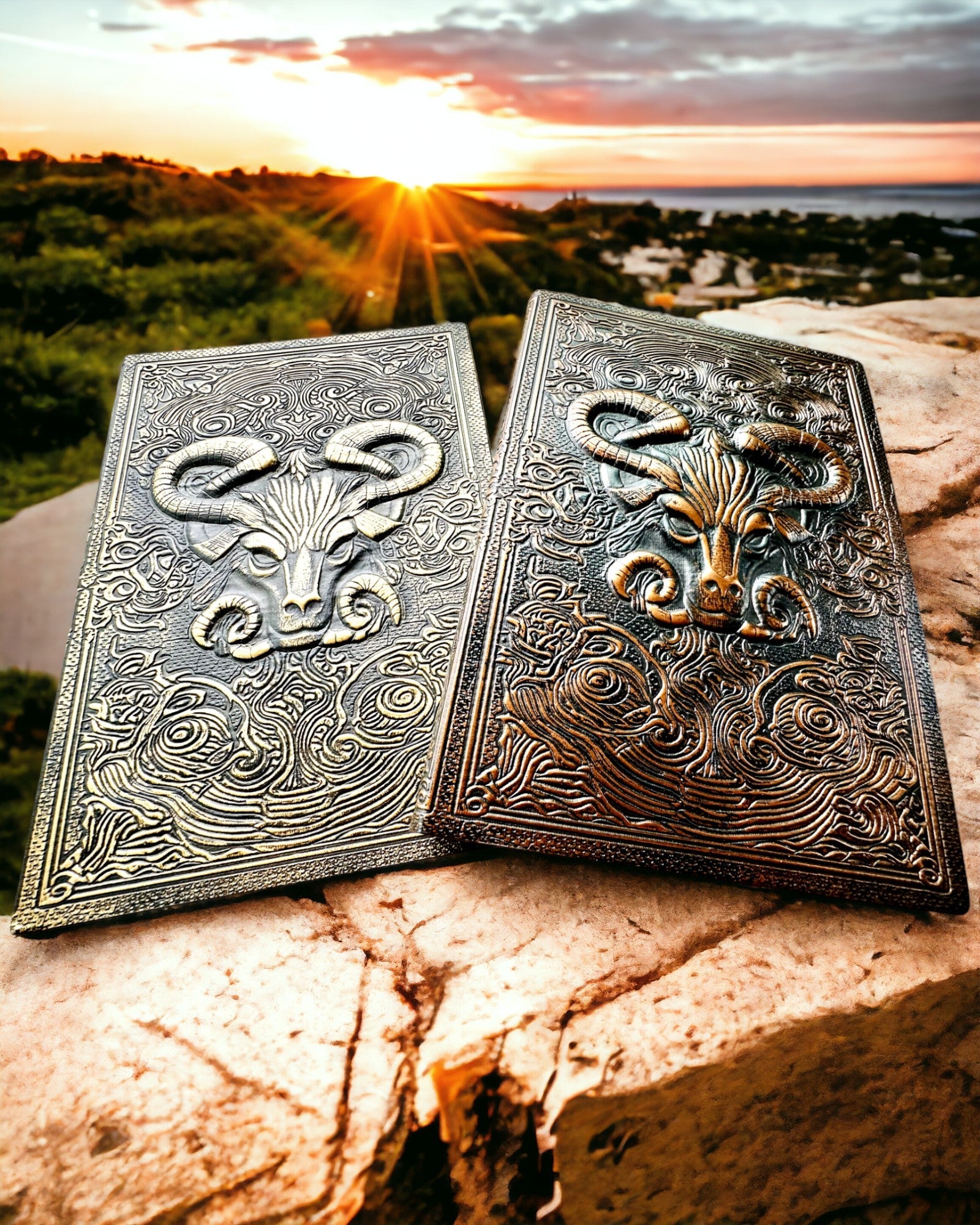Magický Notes, zápisník "Boski Byk" - Elegantní a Výjimečná Papírnictví, personalizace gravírováním