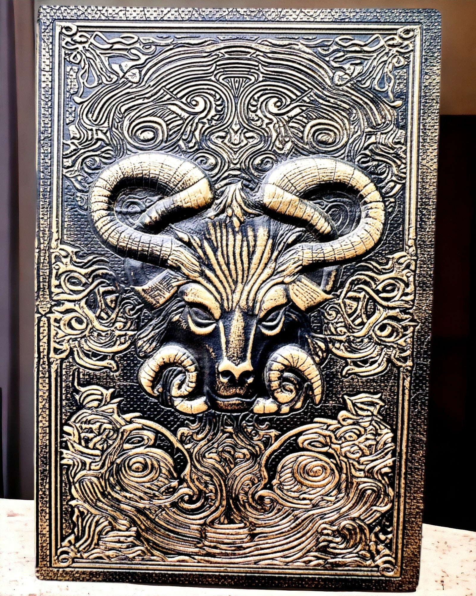 Magický Notes, zápisník "Boski Byk" - Elegantní a Výjimečná Papírnictví, personalizace gravírováním