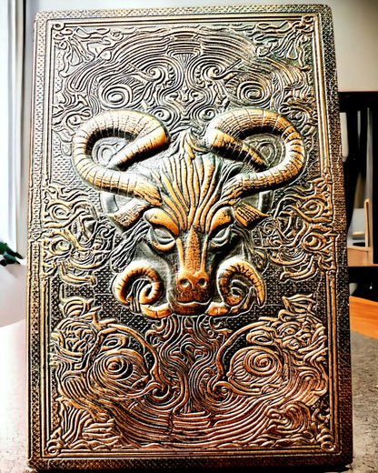 Magický Notes, zápisník "Boski Byk" - Elegantní a Výjimečná Papírnictví, personalizace gravírováním