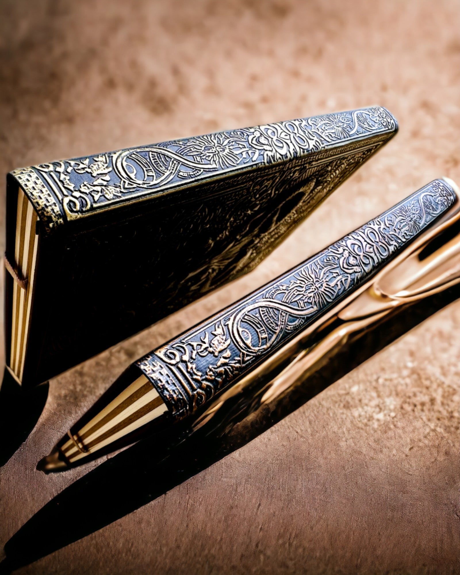 Magický Notes, zápisník "Boski Byk" - Elegantní a Výjimečná Papírnictví, personalizace gravírováním