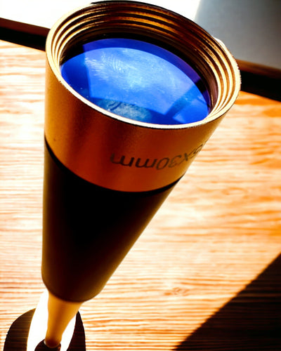 Monokulární Dalekohled „Explorer“ 25×30 – Přenosný, Skládací Ruční Teleskop s Možností Gravírování