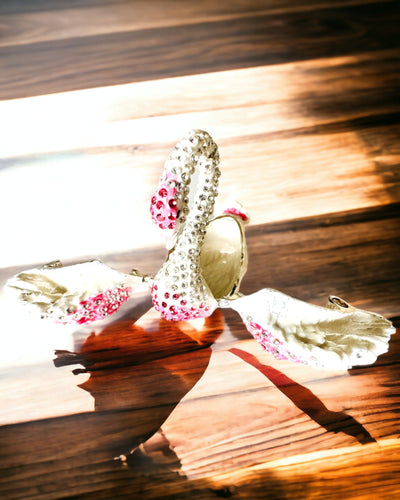 Elegantní šperkovnice "Labutí klenot" - personalizace gravírováním