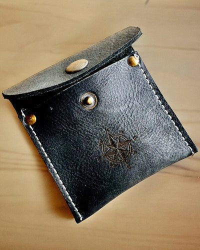 Pouzdro na kapesní hodinky nebo kompas Cestovatel - možnost personalizace gravírováním