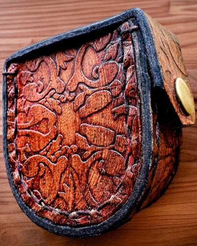 Elegantní pouzdro Maharadži na kapesní hodinky nebo kompas - možnost personalizace gravírováním