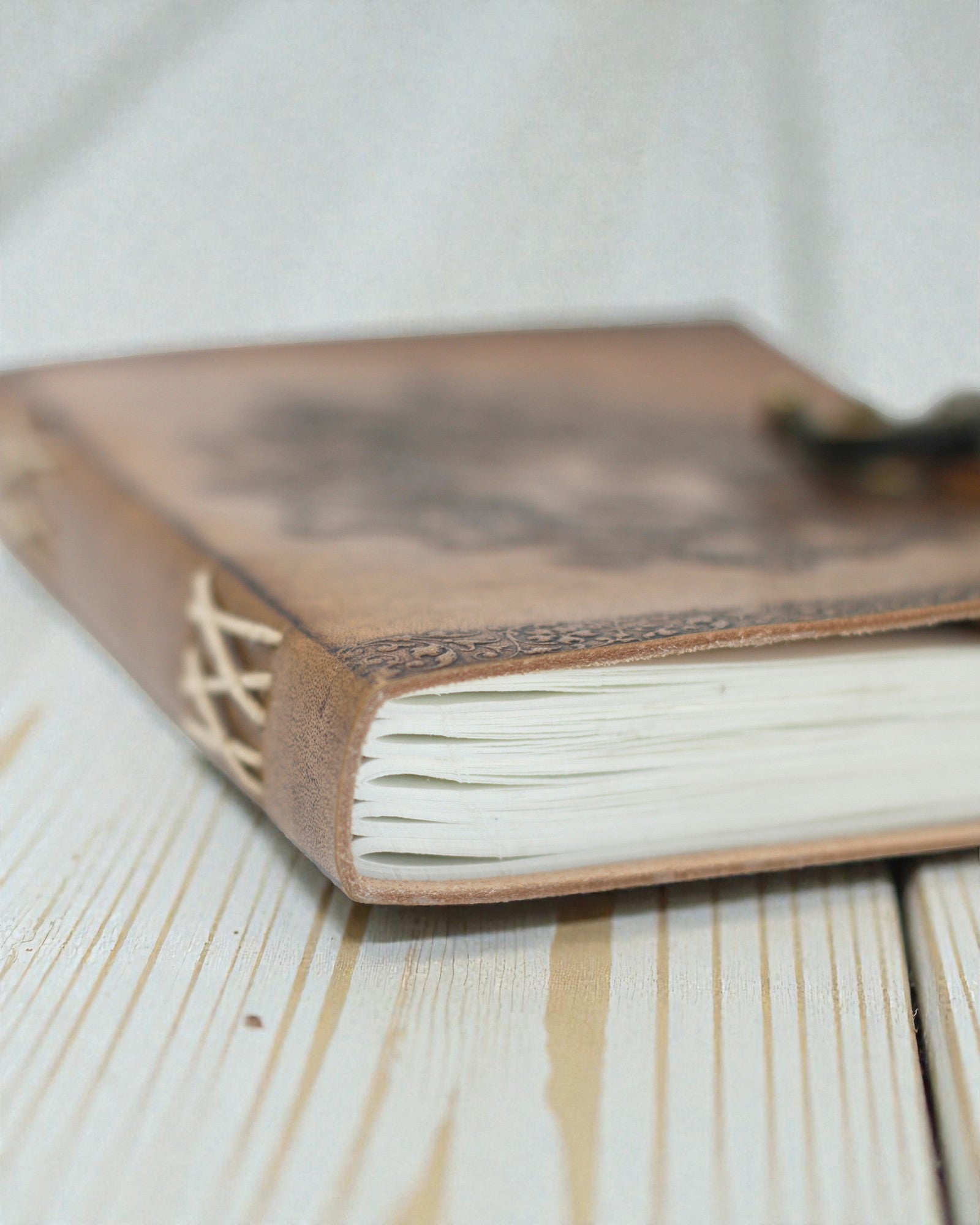 Sylva Spirit – Skórzany Notatnik Greenman z Metalowym Zapięciem