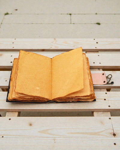 Skórzany Notatnik 7 Kolorów Czakr Chakra Journal – 13 × 18 cm