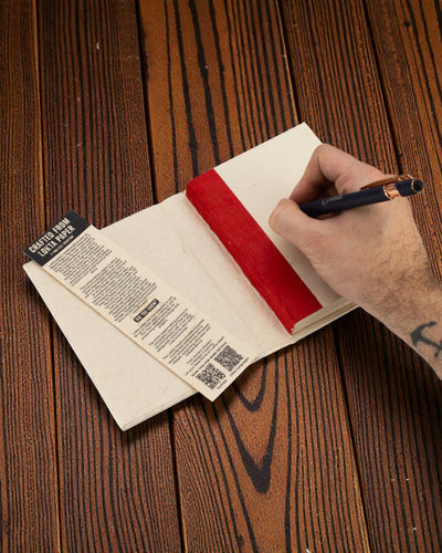 Barevné dlaždice Harmonie – střední zápisník Lokta s motivem mini kachliček 15 × 12 cm, 45 listů