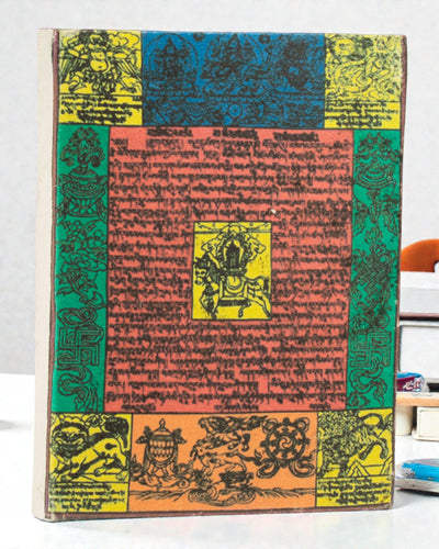 Střední zápisník Lokta Modlitební inspirace – modlitební vlajky (45 listů, 15 x 12 cm)