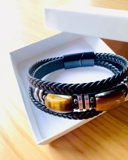 Náramek „Tygří Oko” s možností personalizace jako dárek