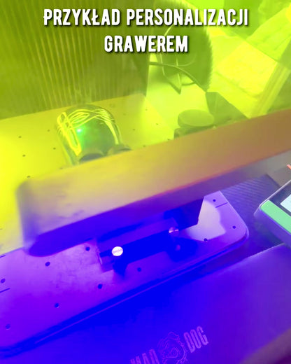 Valknut Ručně vyrobený malý hrnek z rohu buvola s nordickými symboly, možnost personalizace na dárek gravírováním